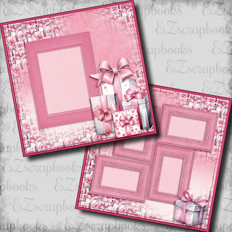 Pink & Silver Christmas Gifts - 23-672 – EZscrapbooks